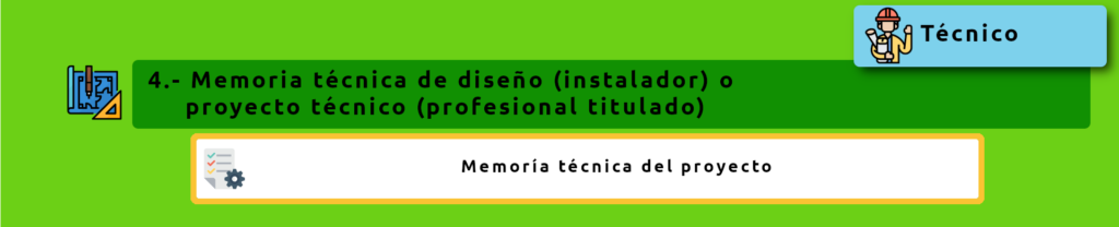 Paso 4 tramitación fotovoltaica autoconsumo hogar